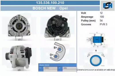 CV PSH 135536100210 -